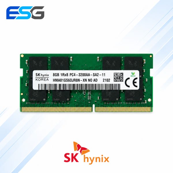 SK하이닉스 DDR4 8GB 노트북램 PC4-25600 3200MHz SODIMM 메모리