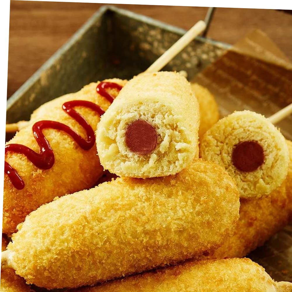 감자핫도그 카스테라 왕 옛날 핫도그