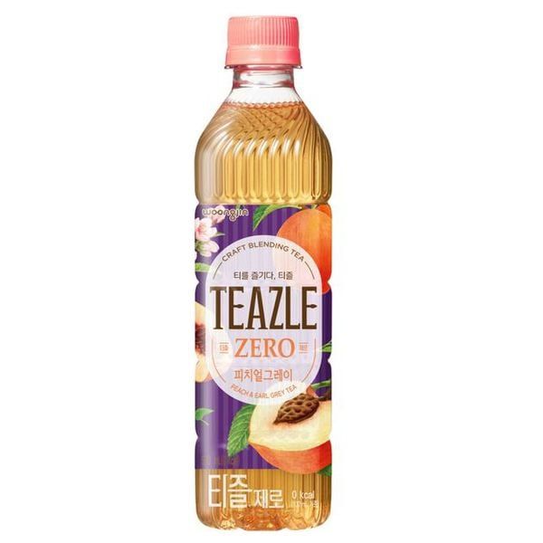 웅진식품 티즐 제로 피치얼그레이