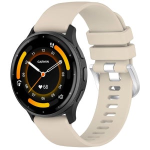 Garmin Venu 4 45mm / 3 2 Forerunner 265 (22mm)와 호환되는 탑퍼펙트 시계 밴드, 41mm 3S 2S (18mm) 여성용 소프트 실리콘 교체용