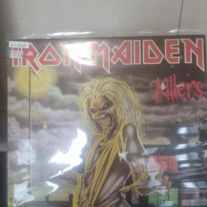 [컬러해적판 중고] 아이언 메이든 LP / iron maiden - killers LP