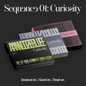 AND2BLE 앤더블 미니 1집 Sequence 01 Curiosity 3종 중 랜덤발송
