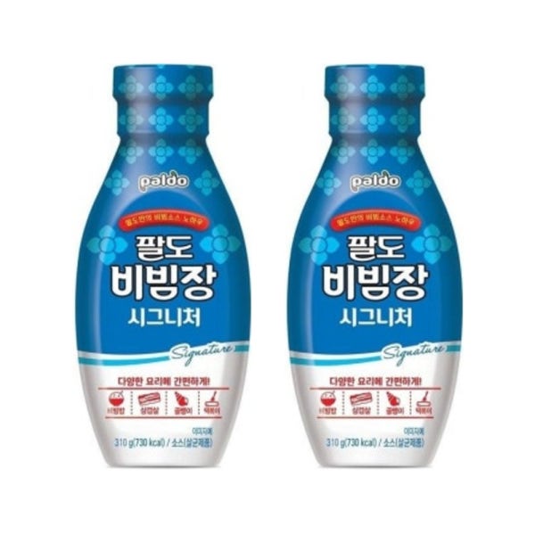 팔도 비빔면 소스 비빔장 시그니처 310g 2개 골뱅이무침 양념장