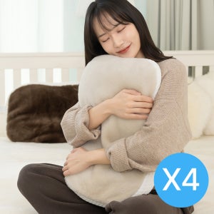써니양모 프리미엄 쉽스킨 메리노 클라우드폼 경추 베개 4개 / 호주산 스페인산 (4color)