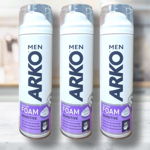 아르코맨 센서티브 면도크림 쉐이빙폼 200ml x 3개