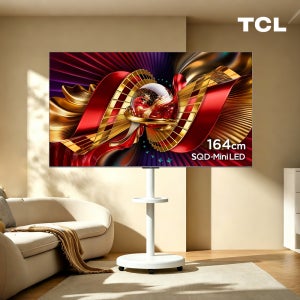 [무빙스탠드 세트] TCL 65C8L 프리미엄 4K SQD-Mini LED 164cm(65인치) 구글 TV 기사방문설치