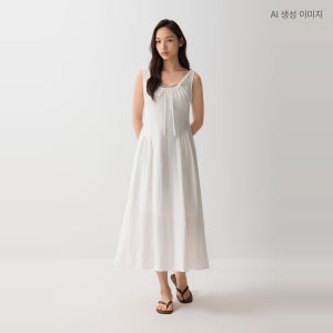 스파오 셔링 롱 원피스 SPOWG37G91