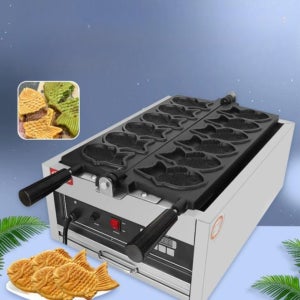 카페 붕어빵기계 220v 전기식 디저트 메이커 홈카페 간식 제조 머신 타이야키