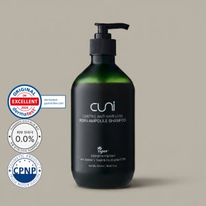 쿠니 PDRN 어성초 독일 맥주효모 두피진정 각질 유분제거 앰플 샴푸 500ml, 3개