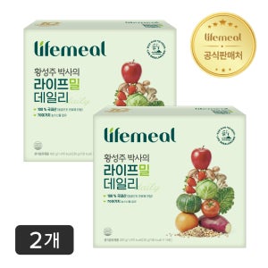 황성주 박사의 라이프밀 데일리 아침 식사 대용 야채 동결건조 생식 30g, 14포, 2개