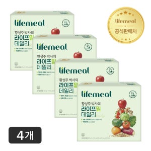황성주 박사의 라이프밀 데일리 아침 식사 대용 야채 동결건조 생식 30g, 14포, 4개