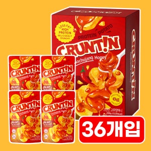 크런틴 프사삭 5mm 통감자칩 고추장허니, 4개입, 9개
