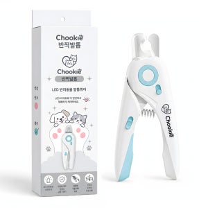 츄키(Chookie) 반짝발톱 반려동물 LED 발톱깎이 고양이 강아지용