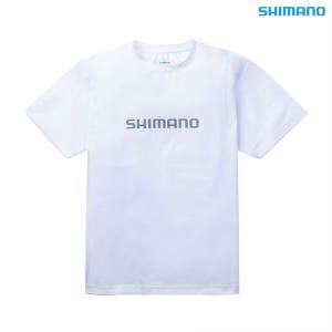 시마노 드라이 로고 반팔 티셔츠 기능성 반팔티 SH-021Z 화이트, 2XL