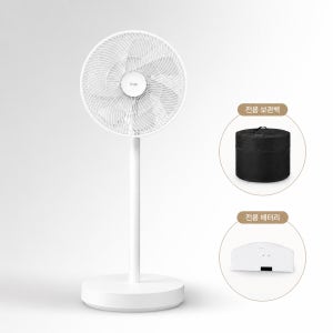 [네이버 전용구성] 아이닉 BLDC 저소음 에어 무선 써큘레이터 iSC02 + 추가 배터리 + 보관백