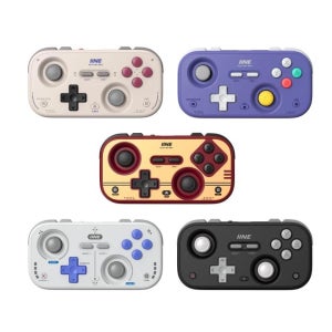 이이네 레트로 포켓 게임 컨트롤러 홀센서 조이스틱 Switch/PC/모바일 호환 게임패드