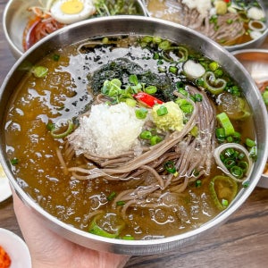대용량 30년 장인 메밀소바 & 비빔막국수 (생면, 소스증정) 6인분 12인분