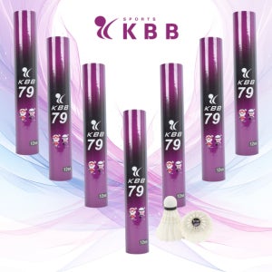 KBB79 배드민턴 셔틀콕 공 콕 거위 깃털 거위털 12개입