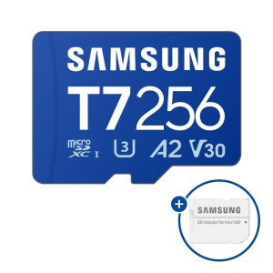 삼성 마이크로 SD카드 블랙박스 닌텐도 핸드폰 외장메모리 T7 +어댑터 256GB