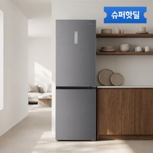26년형 현대큐밍 냉장고 300리터 310L QRBE31TSS4S 2도어 상냉장 하냉동 일반 원룸 사무실