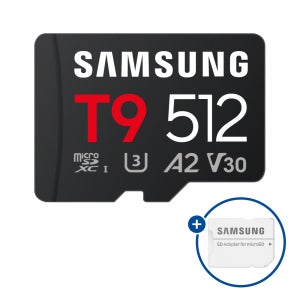 삼성 마이크로 SD카드 블랙박스 닌텐도 핸드폰 외장메모리 T9 +어댑터 512GB