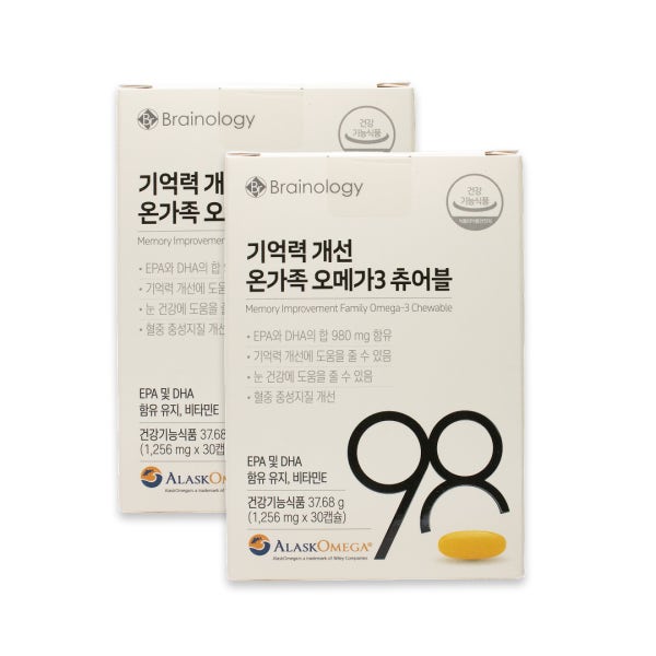 브레인올로지 키즈 오메가3 츄어블 980