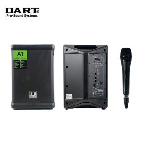 유치원 학예회 문화재 홍보관 다트 유선마이크 200W 블루투스 충전식이동형스피커 DS-A1