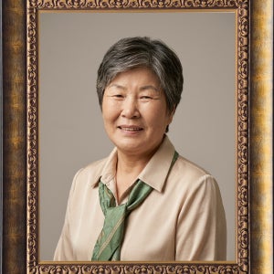 영정사진액자 베이직(제사용) 제작 합성 사진복원