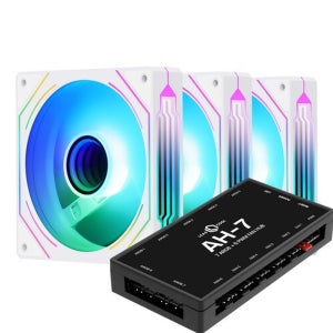 Segotep HB12 ARGB PWM 컨트롤러 3팩 정방향 시스템 쿨러