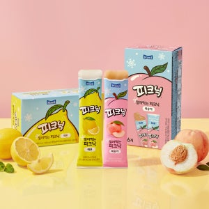얼려먹는 피크닉 복숭아&레몬 85ml 24입 (각 12입) 외 택1 [도착보장]