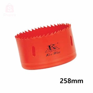 [샵피카] 바이메탈홀커터 258mm 플라스틱구멍뚫기 드릴홀쏘 목재용홀쏘