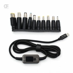 굿포머스 100W PD CtoDC 케이블젠더 10종세트 전원변환소품 단자변환