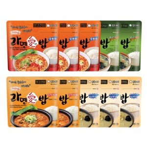 발열 라면 야전 전투 비상 식량 발열팩 간편식 등산 캠핑 비화식 라면 10개