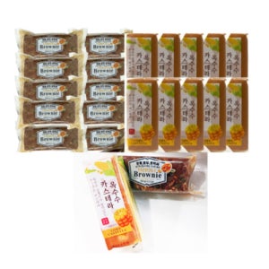 1000빵 옥수수카스테라 95g10개 견과류브라우니100g 10개