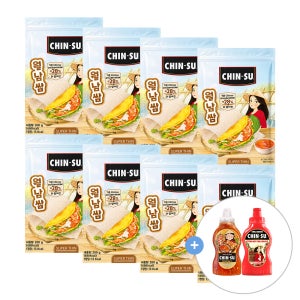 [무료배송] 친수 더 얇아진 월남쌈 200g x 8개 (스위트 칠리소스 295g, 오리지널 칠리소스 250g 증정) / 베트남 프리미엄 반미 월남쌈 체중관리 채소말이 홈파티 김밥