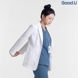 굿유 의사가운 여성 테일러드 병원가운