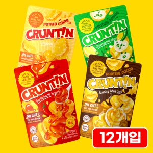 [3박스] 크런틴 프사삭 5mm 통감자칩 혼합 12개입