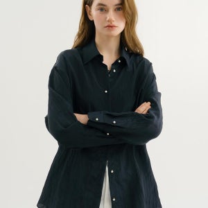 [언에디트]D Silky Pearl Button Shirt