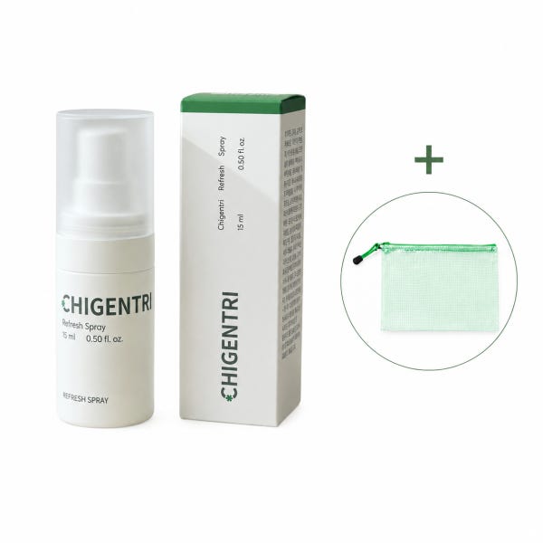 치젠트리 리프레쉬 스프레이 15ml+메쉬지퍼백A5 세트구성