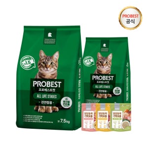 프로베스트 캣 9.5kg + 영양죽 80gx3