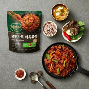 비비고 냉동 일품요리 불맛 가득 제육볶음, 400g, 4개