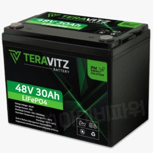 리튬 인산철 딥싸이클 48V 고소작업대 청소카