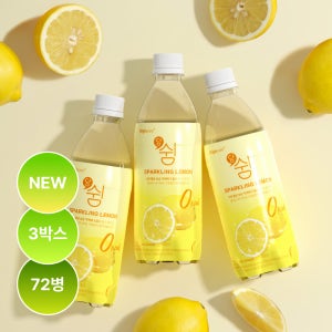 당쉼 스파클링 레몬맛 애사비 탄산음료 제로음료 혈당관리 기능성표시식품 500ml, 72개