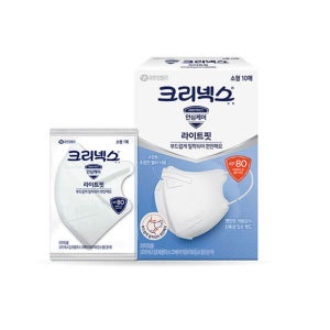 크리넥스 KF80 라이트핏 마스크 소 20P