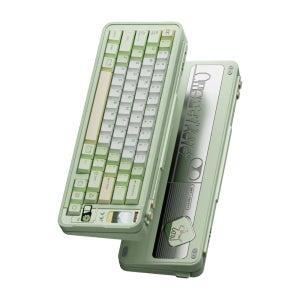 Qwertykeys QK65 MK3 풀알루미늄 커스텀 기계식 키보드 버블 드래곤, 오트축