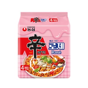 농심 신라면 로제 멀티 4입