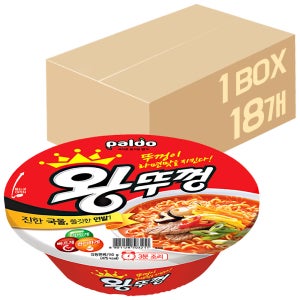 팔도 왕뚜껑 110g 18개