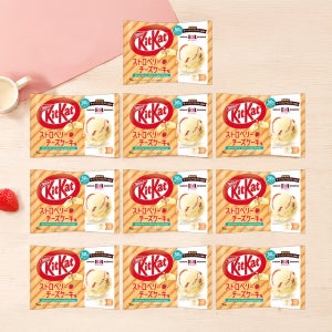 네슬레 킷캣 킷켓 일본 초콜릿 스트로베리 치즈케이크맛, 115g, 7개
