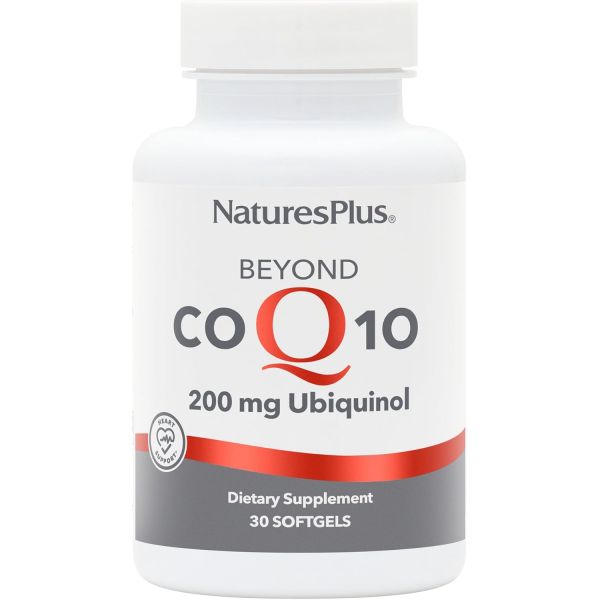 코엔자임 피로 에너지 내추럴스 플러스 비욘드 <b>CoQ10200mg</b> 유비퀴놀 삼키기 쉬운 30가지 소프트젤 고 제 30인분