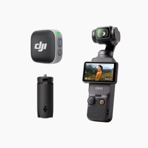 DJI Osmo Pocket 3 브이로그 콤보 (단품 + Mic Mini 2 송신기 + 미니 삼각대)